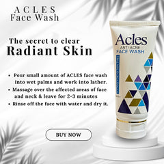 Acles Anti acne face wash